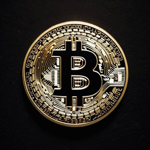 Bitcoin Logo Artwork in Rembrandt Style