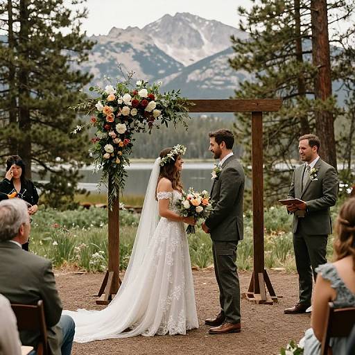 Whimsical Forest and Mountain Elopement