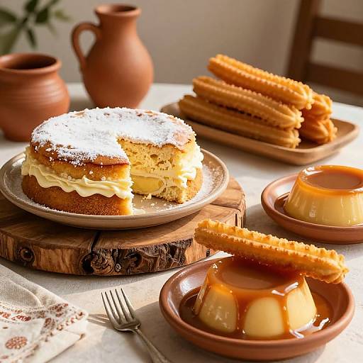 Dreamy Latin American Dessert Display