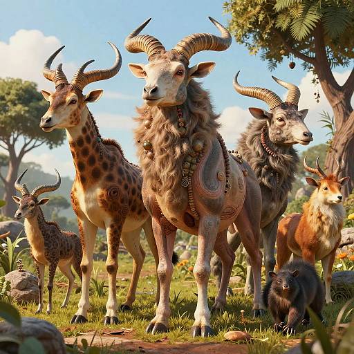 Surreal Animal Fusion Generator