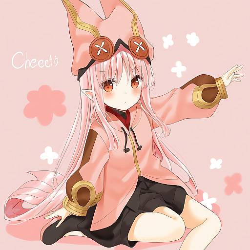 Illustration of Habetrot (fate), fate (series) in the style of Mogu (au1127)