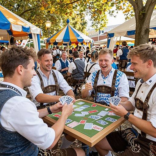 Oktoberfest Schafkopfen Card Game