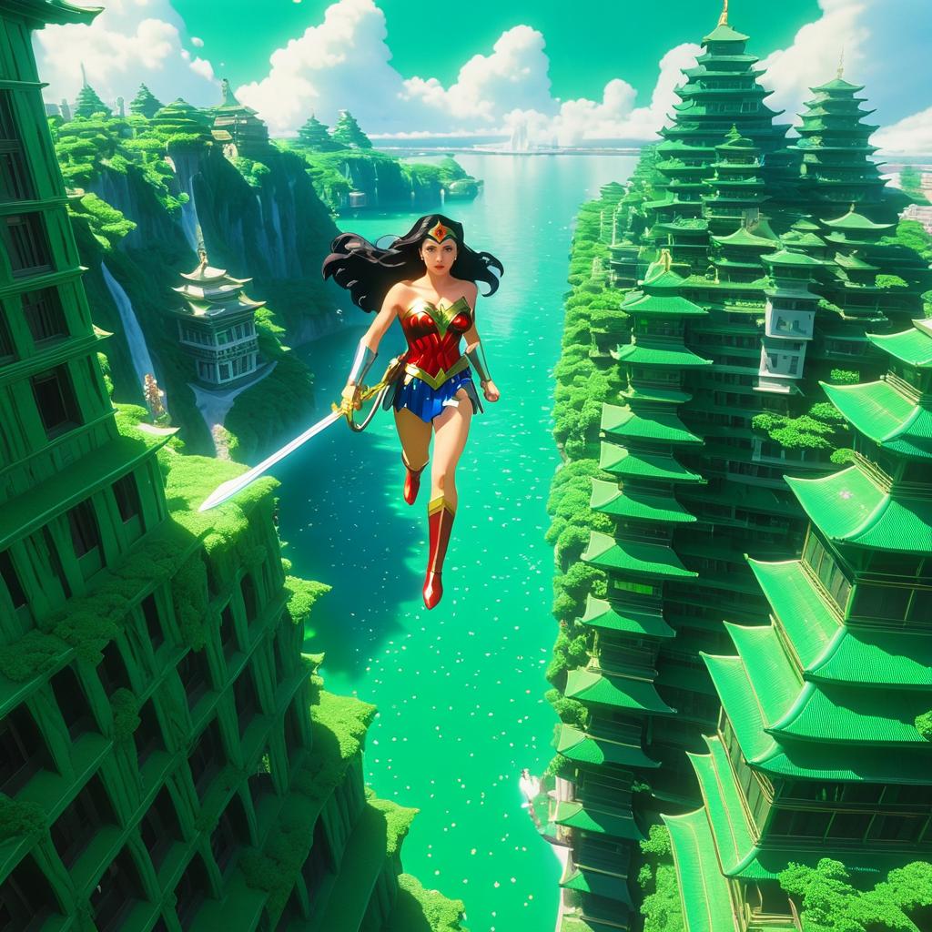 Wonder Woman's Journey to Emerald City