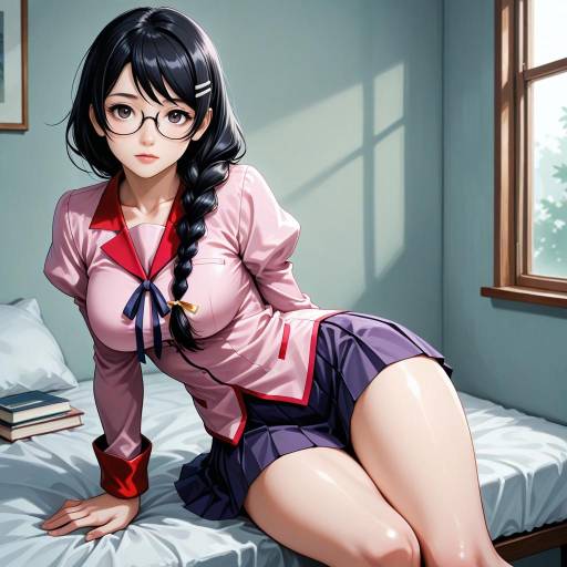 SFW Portrait of Hanekawa Tsubasa