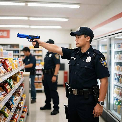 Police Encounter at a Convenience Store