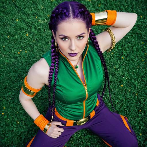 Vibrant Ermes Costello Cosplay Inspiration