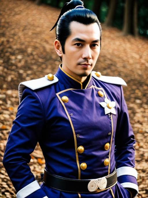 Realistic Okuyasu Nijimura Cosplay Photo