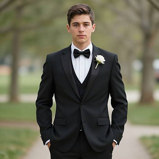 Stylish Groom Outfit for Outdoor Wedding