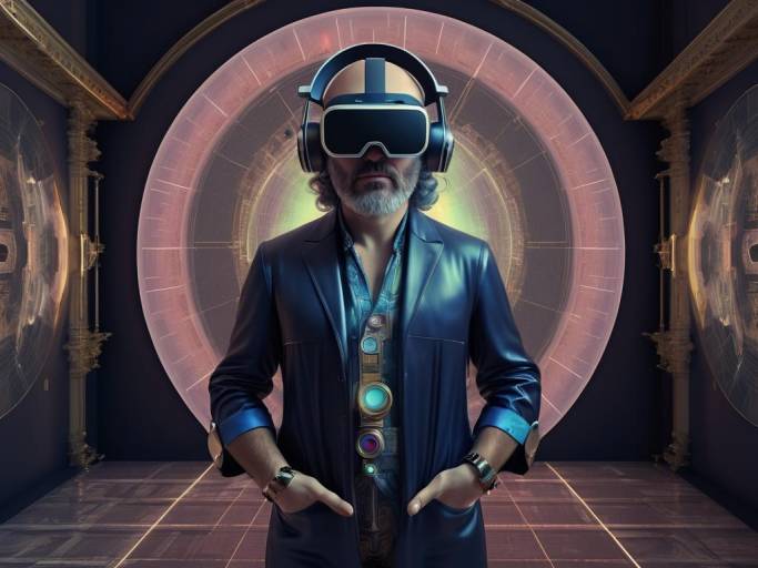 Retro-Futuristic Portrait in Classic Styles