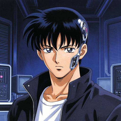 Cyberpunk Cthulhu AI Portrait