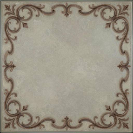 Ornate Renaissance Scrollwork Design