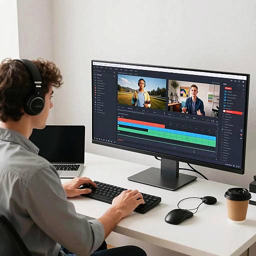 Dynamic YouTube Studio Workspace