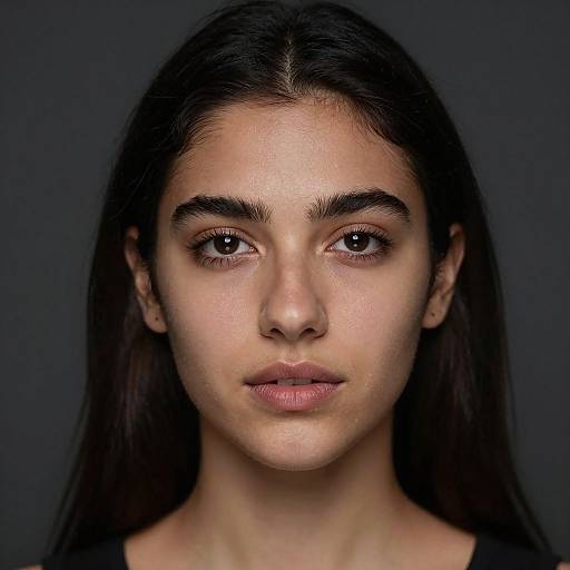 Photorealistic Soft Focus Headshot Portrait