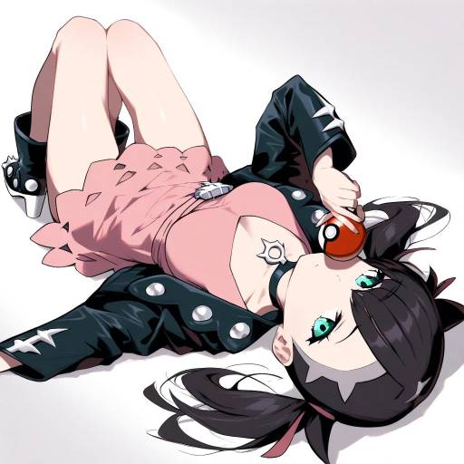 Marnie from Pokemon in Pink Dress