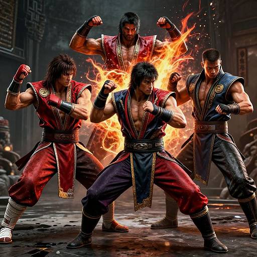 Intense Mortal Kombat Martial Arts Combat