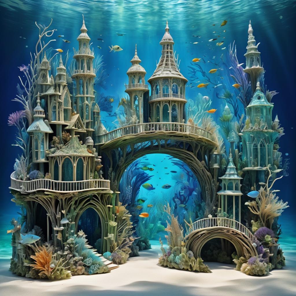 Surreal Underwater Sanctuary in Driftwood