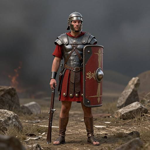 Roman Legionnaire in 1900s French Army