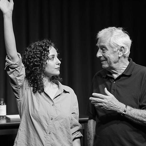 Intimate Black-and-White Portrait in Soft Light