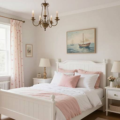 Cozy Shabby Chic Country Bedroom