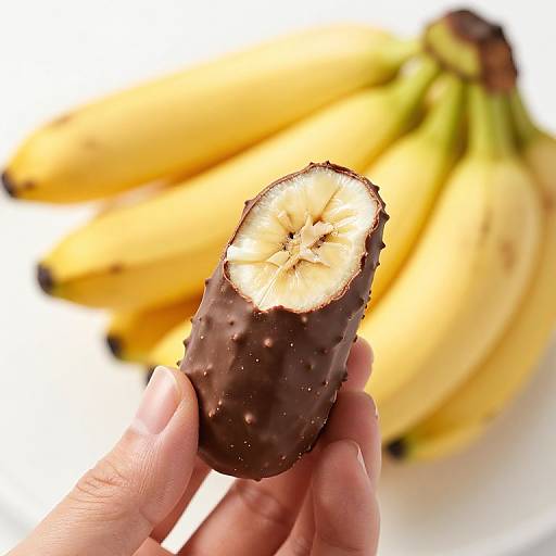 Chocolate Peanut Butter Banana Bite