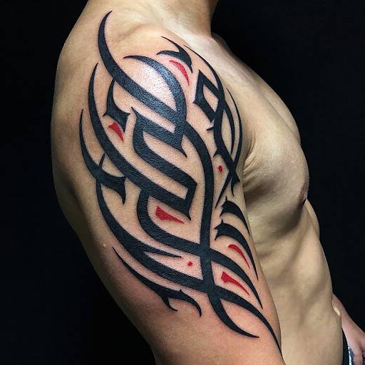 Intricate Bumbaclart Tribal Tattoo Design