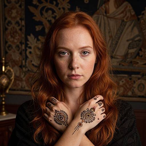 Photorealistic Nordic Renaissance Portrait