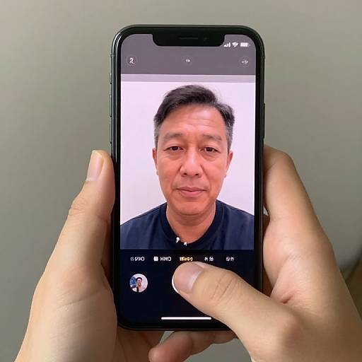 Realistic FaceTime Call with Father