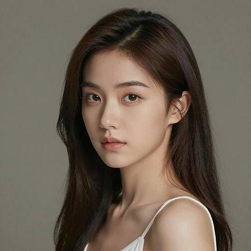 Portrait of Young Asian Woman