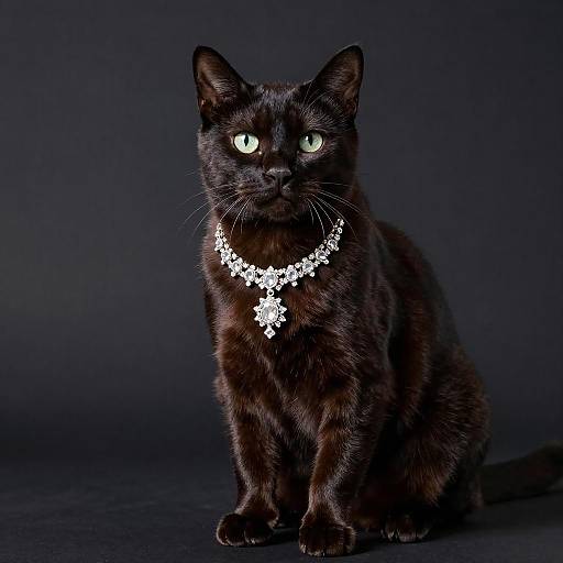 Elegant Portrait of a Japanese Bobtail Cat