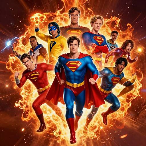 Epic Superhero Assembly in Action