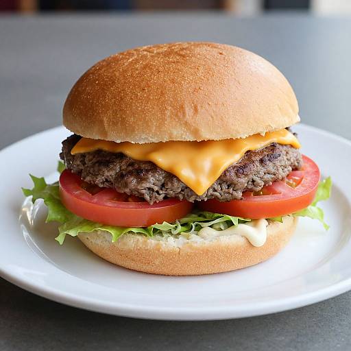 Classic Patty Melt with Brioche Bun