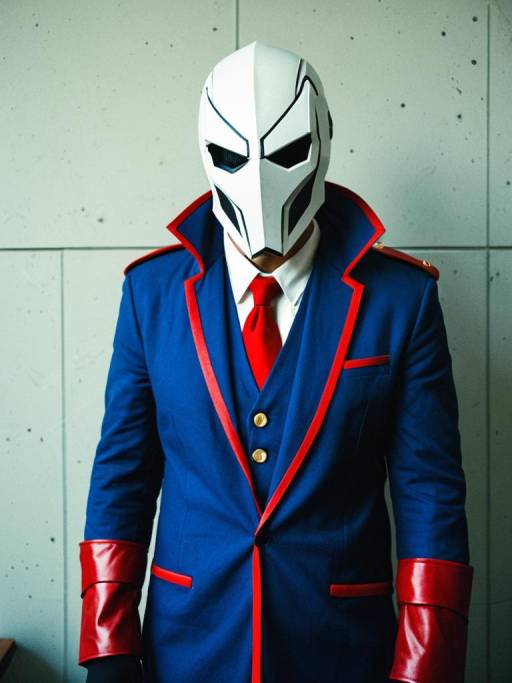 Realistic Man in Brago Cosplay Costume