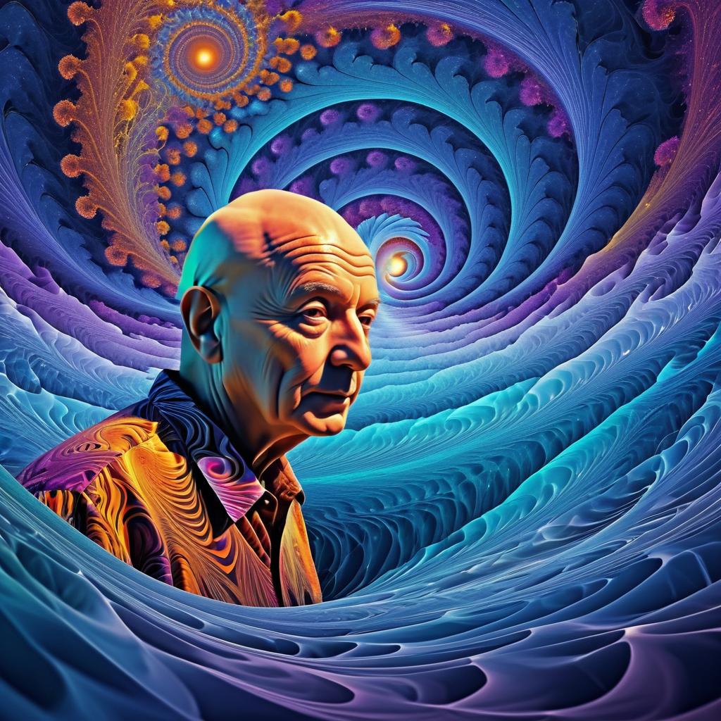 Elderly Man's Psychedelic Journey