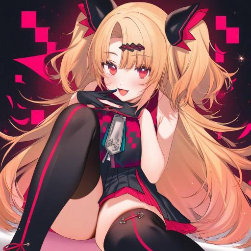 Illustration of Akatsuki uni, uni create in the style of Kippu