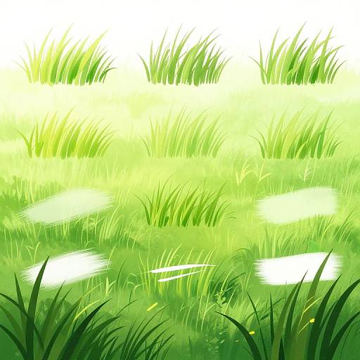 Step-by-Step Digital Meadow Drawing