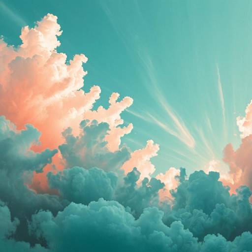 Ethereal Cloud World Illustration