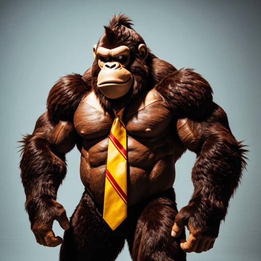 Detailed Donkey Kong Cosplay Costume Design