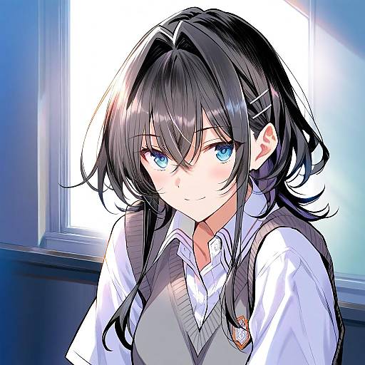 Illustration of Asanagi yori, sasayaku you ni koi wo utau in the style of Fuzichoco