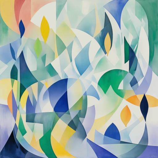 Abstract Search for Identity in Matisse Style