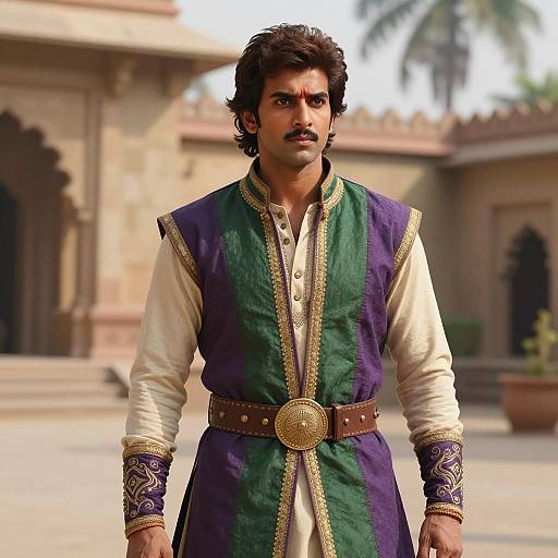 Prince Naveen Inspired Medieval Fantasy Attire
