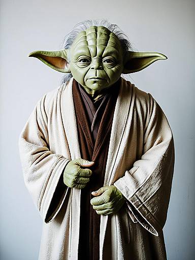 Man in Yoda Costume Cosplay