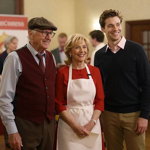 Festive Gathering with Joyful Smiles