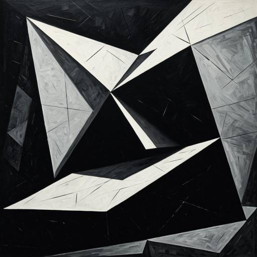 Forgotten Legends Cubist Painting