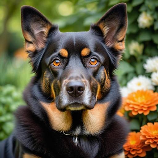 Stunning Photorealistic Dog Portrait