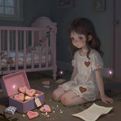 Undead Girl in Pastel Nursery