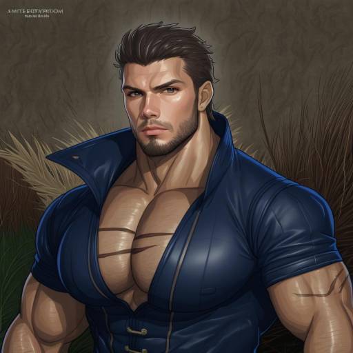 Illustration of Adventurer (ff14), final fantasy in the style of Mocha (cotton)