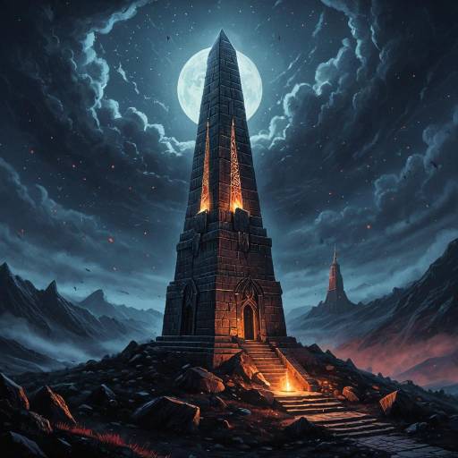 Veilspire Obelisk in Mystical Twilight