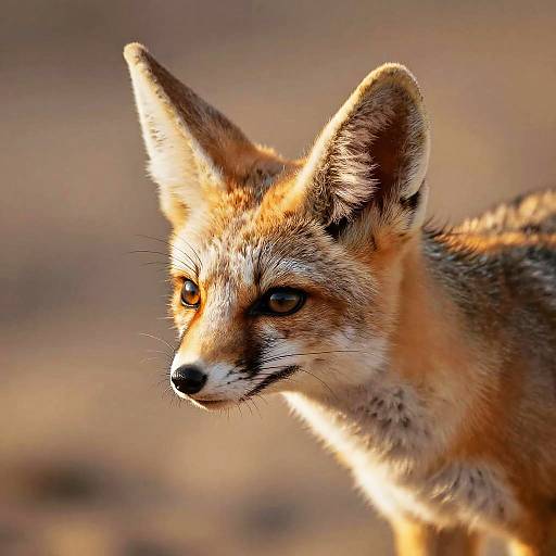 Ultra-Realistic Fennec Fox Profile