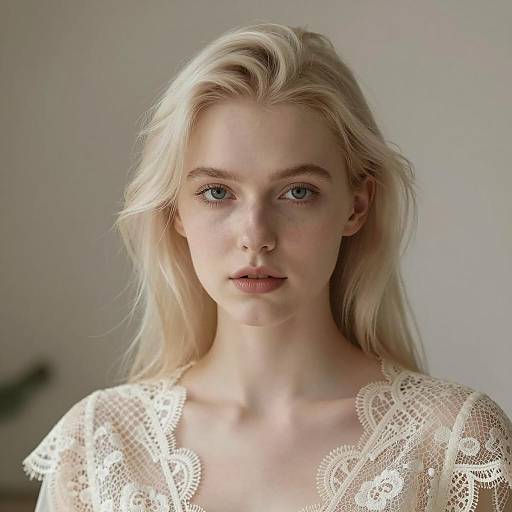 Elegant Portrait of a Young Woman