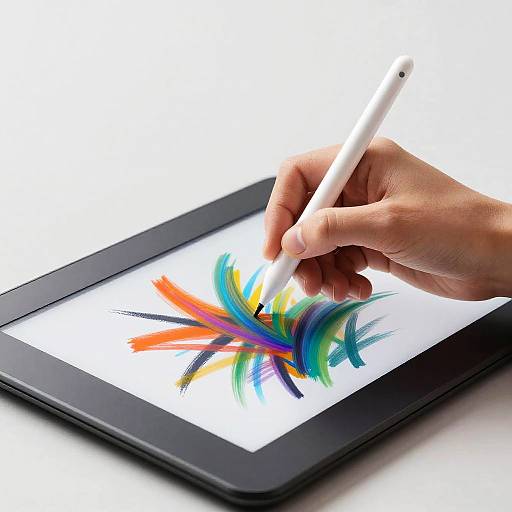 AI Drawing with Stylus and Tablet